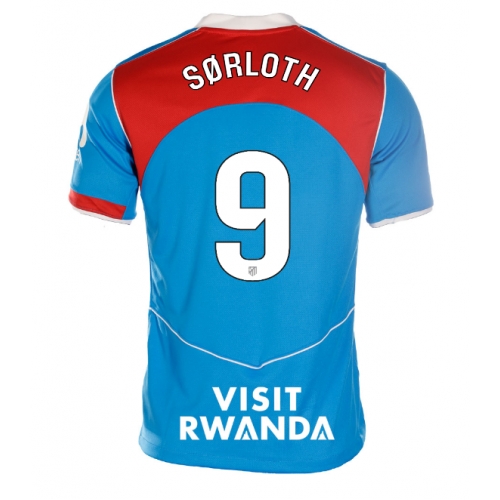 Billige Fotballdrakt Atletico Madrid Alexander Sorloth #9 Replika Tredjedrakt Dame 2025-26 Kortermet Billige Fotballdrakt Atletico Madrid Alexander Sorloth #9 Replika Tredjedrakt Dame 2025-26 Kortermet
